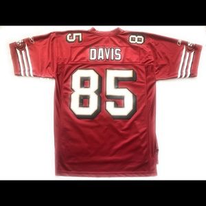 Vernon Davis 49ers Jersey. Size Large. +2 Length